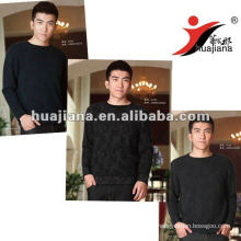 Luxury quality men's cashmere golf sweater